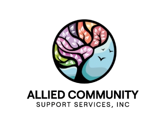 ALLIED COMMUNITY SUPPORT SERVICES, INC logo design by nehel