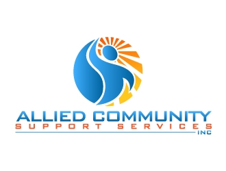 ALLIED COMMUNITY SUPPORT SERVICES, INC logo design by Dawnxisoul393