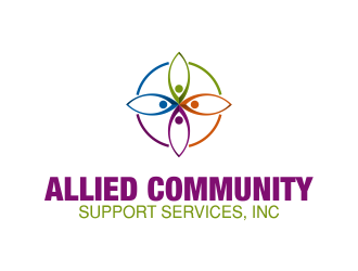 ALLIED COMMUNITY SUPPORT SERVICES, INC logo design by qqdesigns