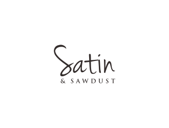 Satin and Sawdust logo design by dewipadi