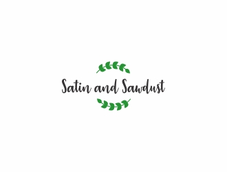 Satin and Sawdust logo design by CreativeKiller