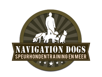 Navigation Dogs - Speurhondentraining en meer logo design by SiliaD