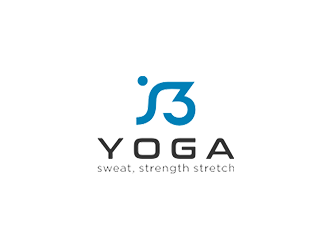 3S yoga (sweat, strength stretch) logo design by blackcane
