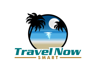 Travel Now Smart logo design by Kruger