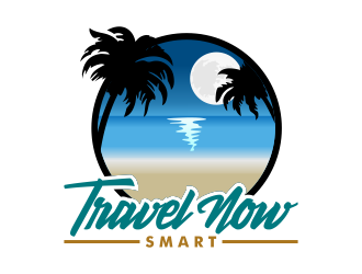 Travel Now Smart logo design by Kruger