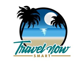 Travel Now Smart logo design by Kruger