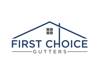 First Choice Gutters /  logo design by nurul_rizkon