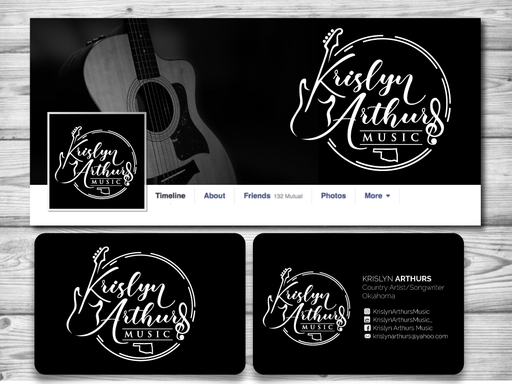 Krislyn Arthurs Music logo design by jaize