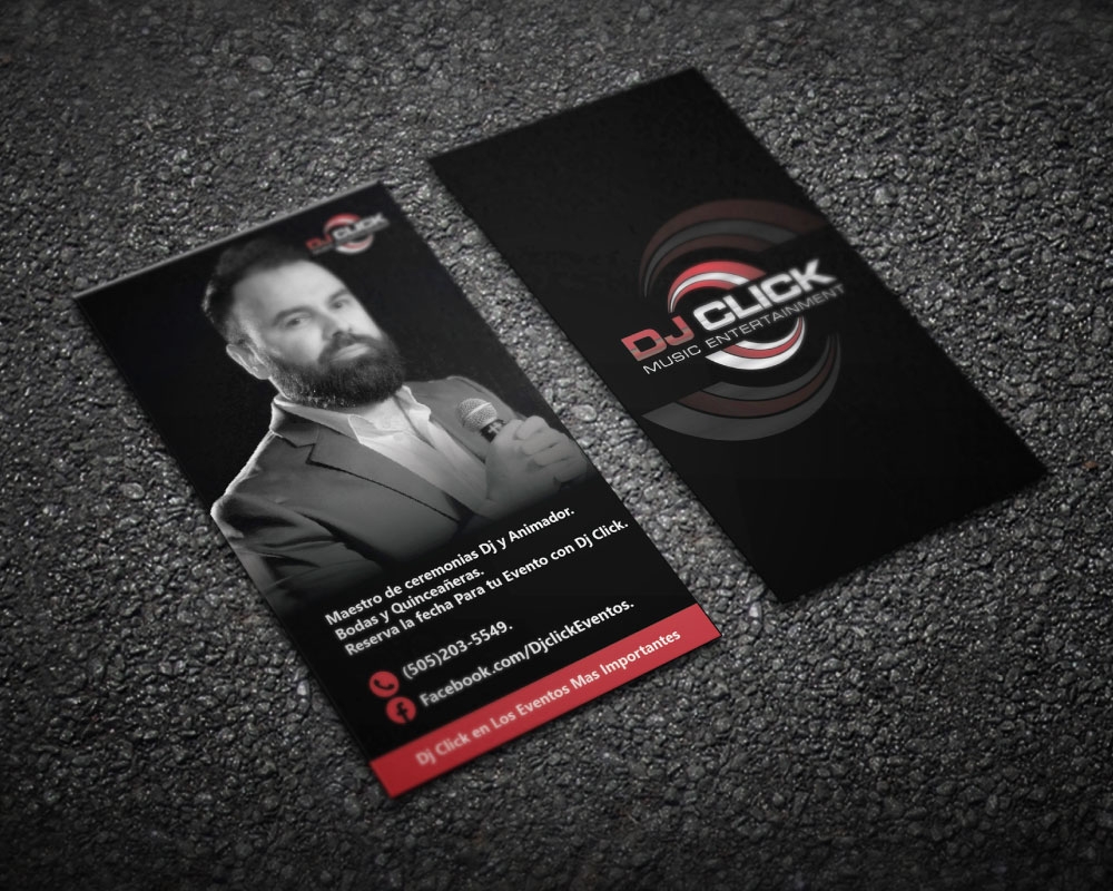 Dj Click logo design by Boomstudioz