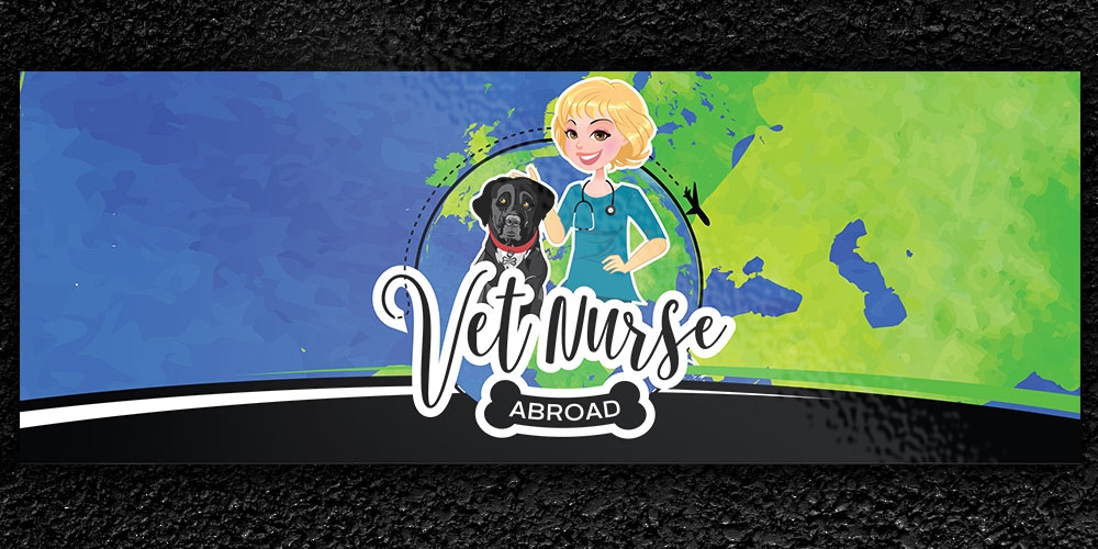 Vet Nurse Abroad logo design by Boomstudioz