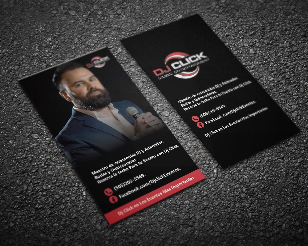 Dj Click logo design by Boomstudioz