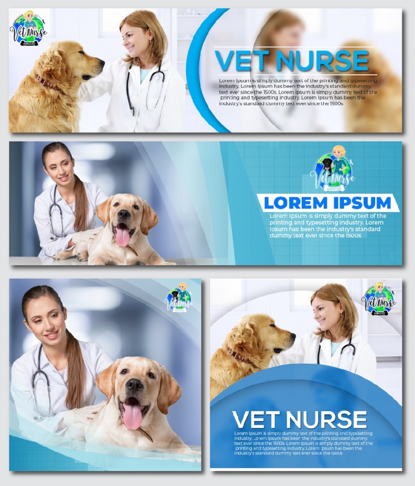 Vet Nurse Abroad logo design by fawadyk