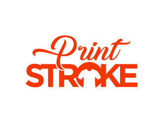 Print Stroke logo design by IrvanB