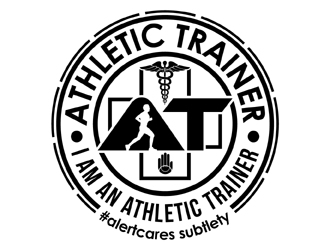 ATHLETIC TRAINER logo design by MAXR