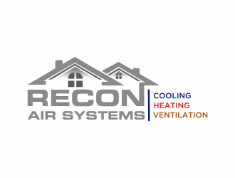 Recon Air Systems logo design by Mahrein