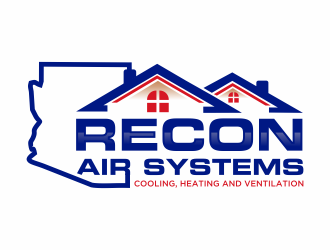 Recon Air Systems logo design by Mahrein