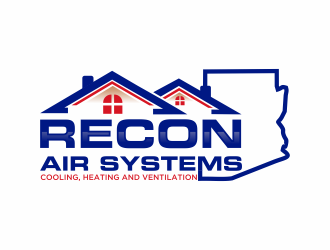 Recon Air Systems logo design by Mahrein
