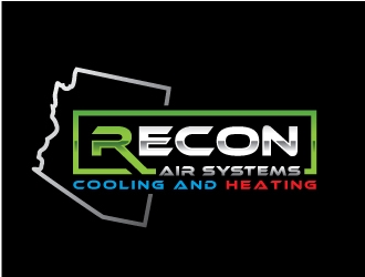 Recon Air Systems logo design by REDCROW