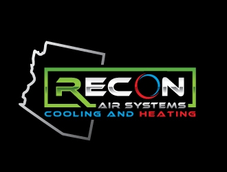 Recon Air Systems logo design by REDCROW