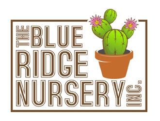 THE BLUE RIDGE NURSERY, INC. logo design by MAXR