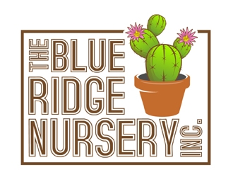 THE BLUE RIDGE NURSERY, INC. logo design by MAXR