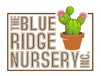 THE BLUE RIDGE NURSERY, INC. logo design by MAXR