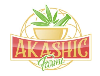 Akashic farmz logo design by Suvendu