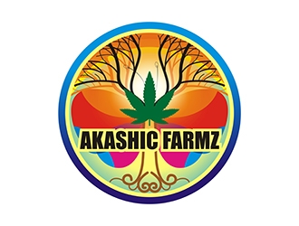 Akashic farmz logo design by gitzart