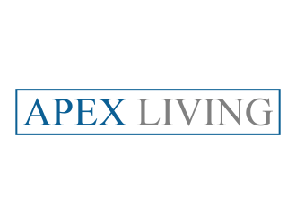 Apex Living  logo design by savana