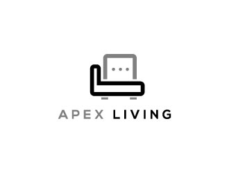 Apex Living  logo design by jishu