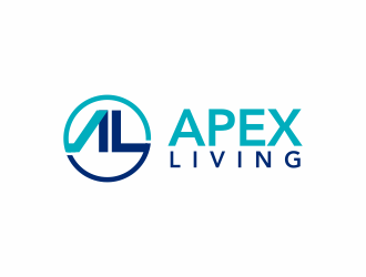Apex Living  logo design by ingepro