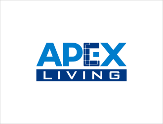 Apex Living  logo design by catalin