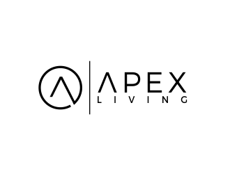 Apex Living  logo design by kimora