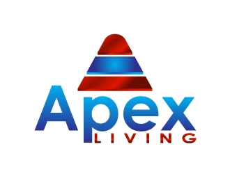 Apex Living  logo design by Dawnxisoul393