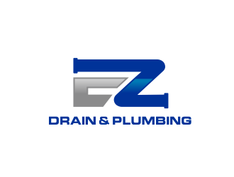 EZ Drain & Plumbing logo design by kimora