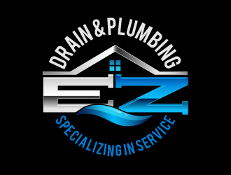 EZ Drain & Plumbing logo design by THOR_