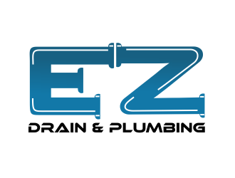 EZ Drain & Plumbing logo design by aldesign