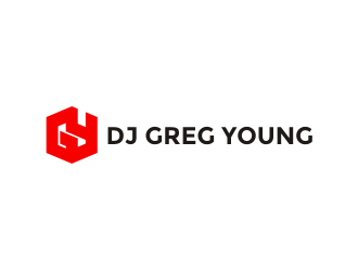 DJ Greg Young logo design by ramapea