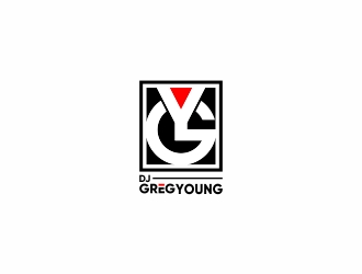 DJ Greg Young logo design by CreativeKiller