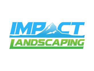 Impact landscaping logo design by reight