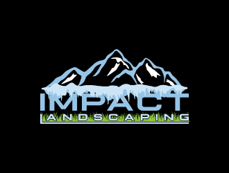 Impact landscaping logo design by nona
