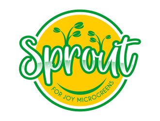 Sprout for Joy Microgreens logo design by IrvanB