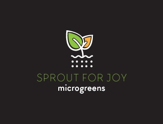 Sprout for Joy Microgreens logo design by UrbanCreative