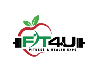 Fit4U logo design by moomoo