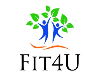 Fit4U logo design by jetzu