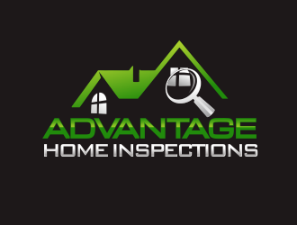 Advantage Home Inspections logo design by YONK