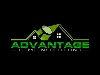 Advantage Home Inspections logo design by MarkindDesign