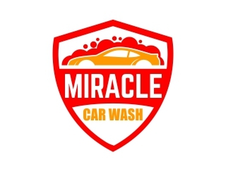 Miracle Car Wash logo design by b3no
