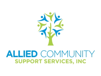 ALLIED COMMUNITY SUPPORT SERVICES, INC logo design by cikiyunn