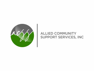 ALLIED COMMUNITY SUPPORT SERVICES, INC logo design by afra_art